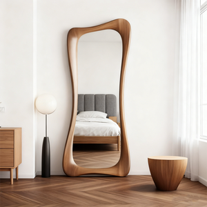 <span class=keywords><strong>Specchio</strong></span> <span class=keywords><strong>da</strong></span> <span class=keywords><strong>terra</strong></span> per la casa, <span class=keywords><strong>da</strong></span> parete, a figura intera, a forma speciale, per soggiorno e camera <span class=keywords><strong>da</strong></span> letto, stile antico - Product Image 2