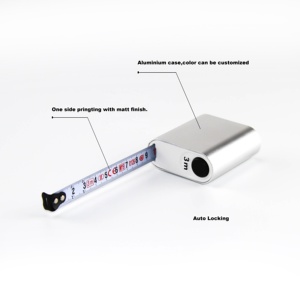 566407 Mini đo băng 3m, có thể thu vào túi băng với biểu tượng tùy chỉnh cho Quà tặng khuyến mãi, tự làm, và xây dựng thương hiệu - Product Image 5