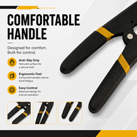 Pistola profesional manual para atar cables, tensor y cortador para bridas de nailon, sujetadores de plástico y gestión de cables