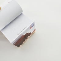 Vente chaude Cadeaux d'entreprise personnalisés, bloc-notes cube créatif de bureau Briques en papier exquises Briques en papier créatives