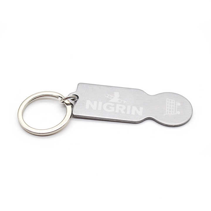 Custom Company Giveaways Promotional Keyring Supermarket Shopping  