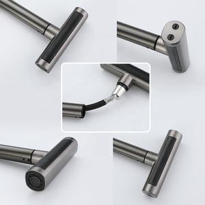 Популярные четыре функции водопад кухонный кран 304 из нержавеющей стали с одним отверстием краны для раковины Горячая Холодная выдвижные кухонные краны - Product Image 4