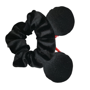 2022 vendita calda June Mini Scrunchies Ermaid topo con paillettes orecchio scintillante con fiocco di velluto Scrunchies cravatte per capelli - Product Image 6