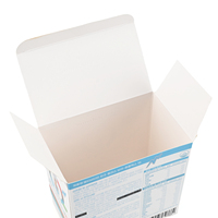 Boîte en carton pliable personnalisée avec logo pour emballage de compléments alimentaires et vitamines – Vente en gros usine