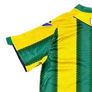 Футбольная форма мужская West Brom — 100% полиэстер, воротник-стойка, короткий рукав, термотрансферная печать, с возможностью нанесения имени игрока и логотипа - Product Image 3