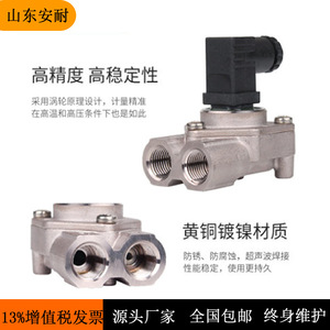 Medidor de Flujo de Turbina en Miniatura Annai, 0.035-3.0 L/min, Roscado, Metálico, para Medición de Agua Líquida Limpia - Product Image 3