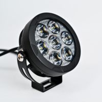 Phare avant haute puissance R1200gs 4,5 pouces 60W halogène à 7 lentilles, feux auxiliaires de moto avec faisceau de câblage et interrupteur pour moto GS GR