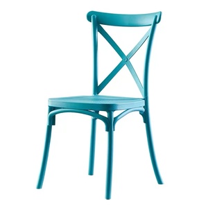 Silla de Plástico para Bodas y Banquetes, Estilo Rústico y Campestre, Respaldo Alto Cruzado, Tianjin 2026 - Product Image 6