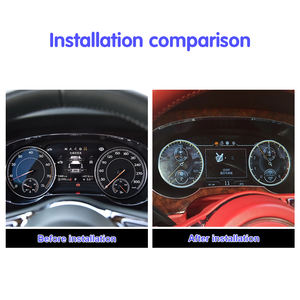 Krando 12.3 ''Linux Dashboard Paneel Autocockpit Voor <span class=keywords><strong>Bentley</strong></span> Bentayga 2016 - 2019 Digitale Cluster Snelheidsmeter Display-Instrument - Product Image 5