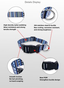 Kingtale Special Design Patterns <strong>Dog</strong> Collar for Large <strong>Dogs</strong> Girl Boy Female Male Puppy Extra Small Medium <strong>Dogs</strong> - Product Image 5