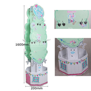 Nueva llegada lindo oso dos lados gancho exhibición de piso estante - Product Image 2