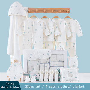 Nouvel article, ensemble cadeau pour bébé 100% coton, ensemble de vêtements pour nouveau-né avec motif mignon - Product Image 2