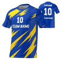 Maillot de football national uni respirant pour activités de groupe d'adolescents ou personnalisation d'uniformes d'équipe de classe