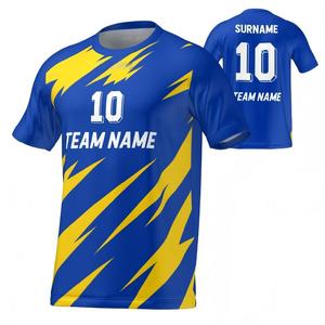 Camiseta de Fútbol Nacional Lisa y Transpirable para Actividades Grupales de Adolescentes o Personalización de Uniformes de Equipo Escolar - Product Image 1