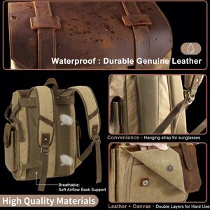 Bolso de Cámara de Gran Capacidad con Doble Correa, Resistente a Arañazos, con Logotipo Personalizado, Venta Caliente de Fábrica BSCI - Product Image 6