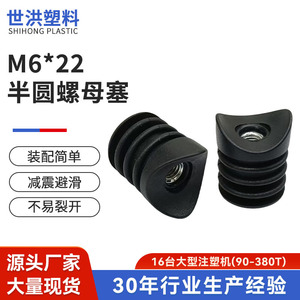 Vis à tête moitié ronde en acier inoxydable, boulon de meuble à filetage droit, fixation pour bois, design industriel - Product Image 4