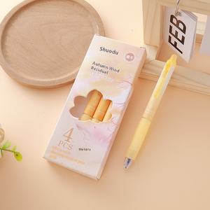 Stylo Gel Effaçable Noir 0,5 mm Haute Qualité, Idéal Étudiants, Plastique, 50 Pièces/Boîte, Logo Personnalisé, Utilisation Bureau & École, Écriture Claire, Design Attrayant - Product Image 2