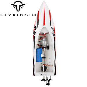 Flyxinim-barco teledirigido <span class=keywords><strong>WLTOYS</strong></span> <span class=keywords><strong>WL912</strong></span>-<span class=keywords><strong>A</strong></span>, modelo de carreras de alta velocidad, <span class=keywords><strong>a</strong></span> prueba de agua, 2,4G - Product Image 6