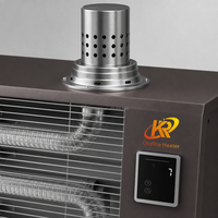 Chauffage au gazole haute puissance OkyRie 20KW avec protection anti-basculement et commande électrique pour entrepôt, garage, B2B