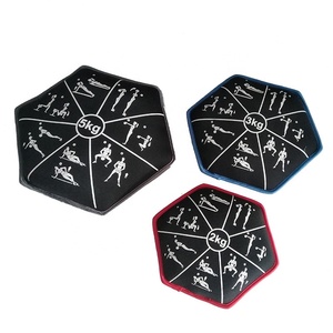 KWO Juego de Pesas Portátiles Negras de 2 kg para Gimnasio, Deportes, Ejercicio, Entrenamiento, Fitness, Venta al por Mayor - Product Image 1
