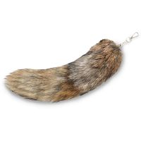 Accessoires de cosplay d'Halloween, fournisseur d'Halloween, nouveau style, porte-clés queue de loup/renard, 40 cm, duveteux, pour le style quotidien et les fêtes à thème