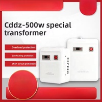 Transformateur domestique CDDZ-500W 220V/110V/100V vers 110V/220V Rectangulaire
