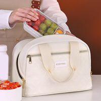 Sac à déjeuner pour enfants de qualité en gros, sac de transport pour étudiants et bureau, tissu composite écologique, tissu EVA, sac à bento portable pour pique-nique