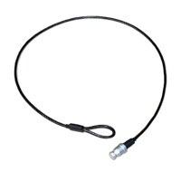 Kabel keamanan kustom baja tahan karat dengan kunci tali kawat baja untuk Komputer & iPad untuk konstruksi & aplikasi tali