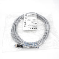 Sensor Fotoelektrik Difus Miniatur SI-CK WTB8-N1111 W8 dengan Penekanan Latar Belakang, 5-100 Mm, LED Merah Terlihat 650 nm, NPN