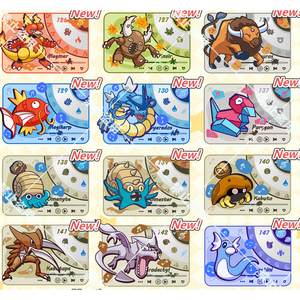 PY Haut de gamme En gros Pokémon Magnets de réfrigérateur en forme de tourne-disque, Boîtier en acrylique, Coffret booster, Cadeaux pour enfants, Jeux de société - Product Image 6