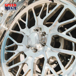 ล้อรถบรรทุกอะลูมิเนียมอัลลอยด์ขัดเงาแบบฟอร์จสั่งทำพิเศษ ขนาด 24x14 26x14 28x14 28x16 8x170 8x180 8x6.5 6x5.5 - Product Image 3