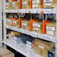 Système de gestion d'entrepôt PTL Digital Tag Racking Display : Étiquettes électroniques Pick to Light pour rayonnages