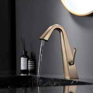 <span class=keywords><strong>Mitigeur</strong></span> de lavabo multicolore en laiton chromé de classe A de luxe de haute qualité Moyen-Orient Une <span class=keywords><strong>clé</strong></span> pour régler les robinets de température - Product Image 2