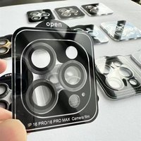 IPhone 17 için 16 15 14 13 12 11 hava Pro artı Max hassas konumlandırma kamera Lens koruyucu temperli koruyucu cam ekran filmi