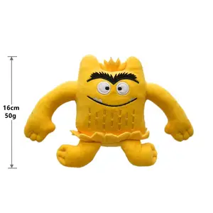 Cross Border boneka mainan lembut Monster kecil tiba warna kartun baru