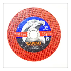 OEM Discos De Corte Metal 4.5inch 4inch 7inch Cut Off Disc Steel Cutting Wheel Red DiscodeCorte