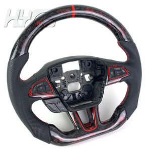 Accessoires d'intérieur de volant en fibre de carbone pour Ford <span class=keywords><strong>Focus</strong></span> <span class=keywords><strong>MK2</strong></span> MK3 MK4 ST <span class=keywords><strong>RS</strong></span> - Product Image 3