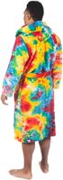 Peignoirs pour femmes et hommes à capuche en polaire corail douce et moelleuse 100 % polyester lavable en machine