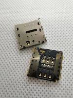 Connecteur de carte 6 positions Micro SIM Montage en surface Angle droit Or CN 5050200692
