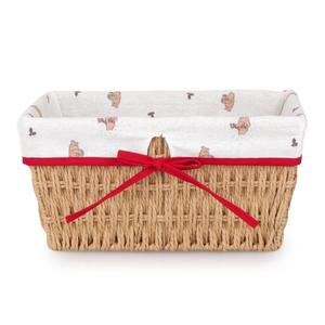 Panier de rangement rectangulaire en corde de <span class=keywords><strong>papier</strong></span> tressée à la <span class=keywords><strong>main</strong></span>, doublure amovible, imitation rotin, pour salle de bain, cuisine, chambre d'enfant, organisateur de maison - Product Image 1