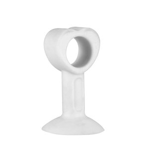Couverture de ferme-porte en silicone, anti-collision, silencieuse, sans perçage, protection pour portes de chambre et de salle de bain, ventouse coupe-vent - Product Image 5