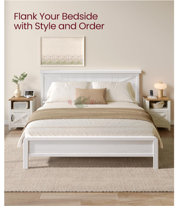 Table <span class=keywords><strong>de</strong></span> chevet minimaliste moderne pour chambre à coucher, armoire <span class=keywords><strong>de</strong></span> rangement multifonctionnelle - Product Image 3