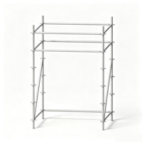 Sistema de Andamios Modulares Portátiles de Ensamblaje Fácil con Estructura de Anillo para Puestos de Comida y Carpas, Suministro Directo del Fabricante