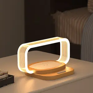 مصباح طاولة LED أنيق عصري قابل لإعادة الشحن ومزود بمنفذ USB مع إمكانية تخفيف السطوع باللمس مصباح جانبي للنوم حجم صغير مناسب لغرفة النوم