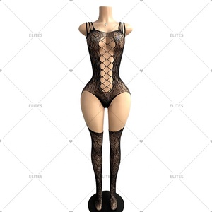 ELITES Wholesale Customize High Quality New Style Arrivals <strong>Fishnet</strong> Rhinestone Stripper <strong>Outfit</strong> - Product Image 1