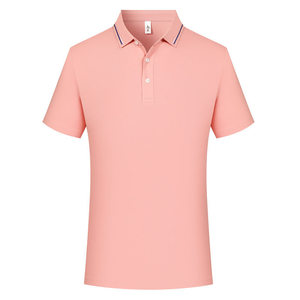Camiseta Polo de Poliéster de Color Sólido para Hombre, Manga Corta, Ropa de Trabajo, Uso Diario GJ22-K1 - Product Image 4