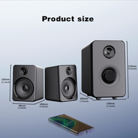 All-Plastic BT Audio Home Kit Multimedia Computadora de escritorio Laptop 2,1 Altavoz Subwoofer Home Theater System Altavoces de graves