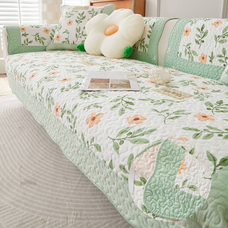 High Quality Pastoral Fabric Sofa Cover