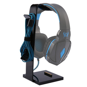 Support pour casque audio en acrylique Artful Cosmos, présentoir durable pour comptoir de vente au détail - Product Image 4