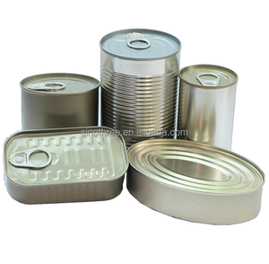 Conteneur rond personnalisé vide 150g 180g 400g boîtes <span class=keywords><strong>de</strong></span> conserve en gros avec EOE pour le poisson, sirop d'érable, grains <span class=keywords><strong>de</strong></span> café, graines, mise en conserve alimentaire - Product Image 5